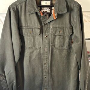 Legendary Whitetails Olive Green Shirt Jacket medium